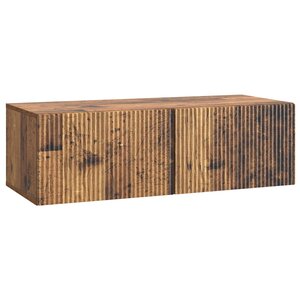 vidaXL Meuble TV mural Bois ancien 98 x 41 x 30 cm Bois d'ingénierie