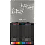 Crayon de couleur black edition  étui de 24 faber-castell