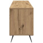 vidaXL Meuble TV chêne artisanal 150 x 30 x 44.5 cm Bois d'ingénierie