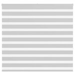 vidaXL Store zèbre gris clair largeur du tissu 150 9 cm polyester