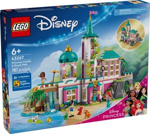LEGO Disney - Château des Princesses et Animaux Royaux - Set de Construction 43267