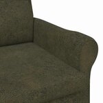 vidaXL fauteuil Vert armée 76 x 94 x 102 cm Cuir synthétique