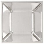 vidaXL Jardinières en bol 5 Pièces 35x35x15 cm en inox