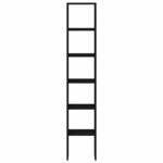 vidaXL Bibliothèques 2 Pièces empilable chêne noir bois d'ingénierie