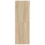 vidaXL Armoire pour machine à laver Sonoma 67 5 x 68 x 200 cm