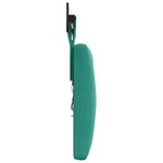 vidaXL Tête de lit suspendue Turquoise Velours