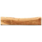 vidaXL Étagères murales 2 Pièces 100x20x3 5 cm bois massif d'acacia