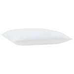 vidaXL Duvet d'hiver avec oreiller 3 Pièces Blanc 200 x 200 cm Microfibre