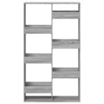 vidaXL Bibliothèque sonoma gris 100x33x175 cm bois d'ingénierie