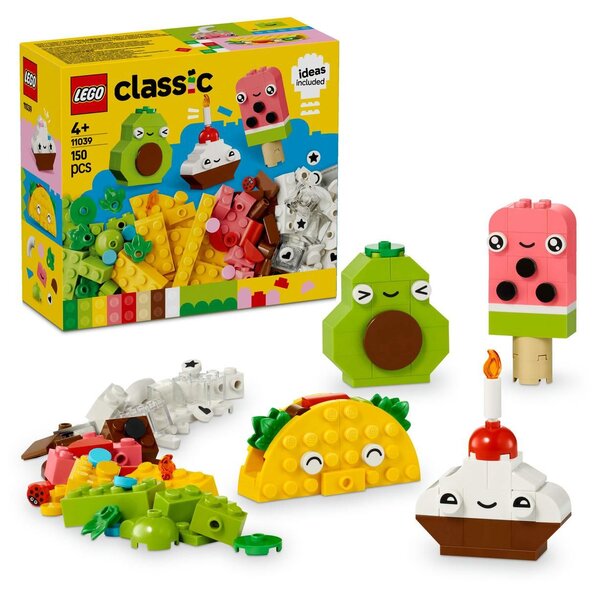 LEGO Classic 11039 Les aliments créatifs — Set de construction pour 4 ans et +