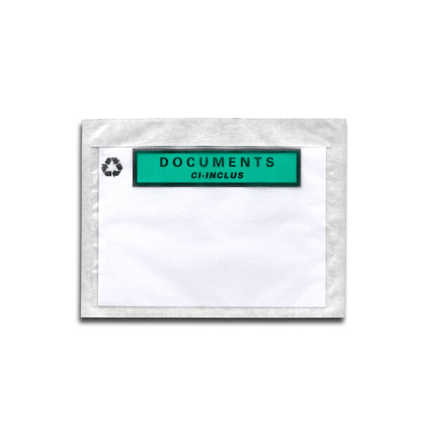 Lot de 1000 pochettes documents ci-inclus paper-list a6