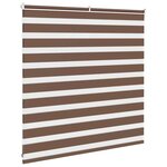 vidaXL Store zèbre marron 140x100cm largeur du tissu 135 9cm polyester