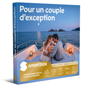 SMARTBOX - Coffret Cadeau Pour un couple d'exception -  Multi-thèmes