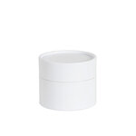 Lot de 25 boîtes cylindriques blanc 8.2 x 6.2 cm