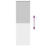 vidaXL Store enrouleur occultant largeur du tissu 80 7 cm polyester