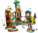 LEGO Friends - Set de la cabane dans l'arbre de la base de loisirs - 42631 : Aventures en plein air pour enfants