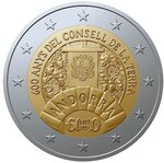2 EUROS COMMÉMO 2019 - 600 ans du Conseil de la Terre