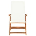 Salon de jardin meuble d'extérieur ensemble de mobilier 7 pièces avec coussins bois de teck massif 02_0017135