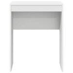 vidaXL Bureau Blanc 60 x 40 x 76 cm Bois d'ingénierie
