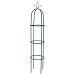 vidaXL Arche de jardin en forme de tour 2 Pièces