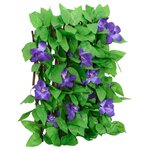 vidaXL Treillis de lierre artificiel extensible 5 Pièces vert 180x20 cm