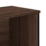vidaXL Bibliothèque chêne marron 50x31x169 cm bois d'ingénierie