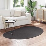 vidaXL Tapis Anthracite 120 x 170 cm Polyester