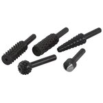 wolfcraft Ensemble râpe rotative et fraise Acier 5 Pièces 2540000