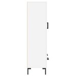vidaXL Buffet haut blanc 69 5x31x115 cm bois d'ingénierie