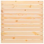 vidaXL Salon de jardin 2 Pièces avec coussins Bois de pin massif