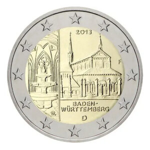 2 euros commémorative Allemagne 2013  Bade-Wurtemberg.