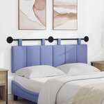 vidaXL Tête de lit suspendue Tissu