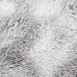 vidaXL Tapis Shaggy à poils longs NAVARRA gris clair 240x240 cm