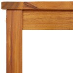 vidaXL Banc de jardin 80x35x45 cm bois massif d'acacia