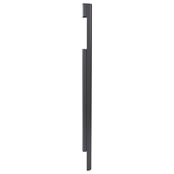 Pied latéral à sceller gris anthracite mat sablé ren 0206ms