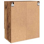 vidaXL Meuble mural Bois ancien 60 x 31 x 70 cm Bois d'ingénierie