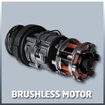 Einhell perceuse à percussion "te-cd 18 li-i brushless-solo" 18 v