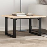 vidaXL Pieds de table basse cadre en O 60x50x38 cm fonte