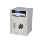 Coffre dépôt d'argent chargement avant SS0996E Serrure éléctronique Blanc Fixation au... PHOENIX