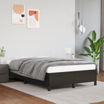 vidaXL Cadre de lit sans matelas noir 120x190 cm similicuir
