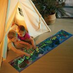 Hape E1632 - Puzzle Dinosaures Phosphorescent XXL