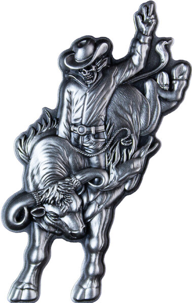 Monnaie RODEO 1 Oz Medaille Argent (PRÉCOMMANDE)