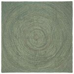 vidaXL Tapis de surface Vert olive 300 x 300 cm Jute