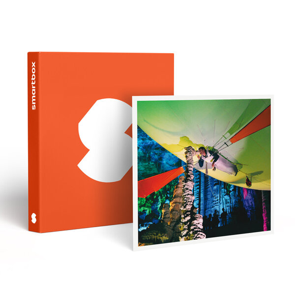 SMARTBOX - Coffret Cadeau Vol en aéroplume de 20 min avec 2 accompagnants au sol dans une grotte près d'Alès -  Sport & Aventure