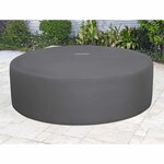 Bestway Housse Gris Ø236 x 71 cm PVC et POM