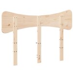 vidaXL Tête de lit 135 cm bois massif de pin