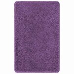 vidaXL Tapis de bain antidérapant Violet 50 x 80 cm PP
