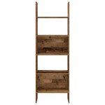 vidaXL Bibliothèque Bois ancien 60 x 35 x 180 cm Bois d'ingénierie
