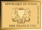 Pièce de monnaie en Or 3000 Francs g 0.031 (1/1000 oz) Millésime 2024 Gold Gift HAPPY BIRTHDAY 1/1000