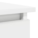 vidaXL Table console avec tiroirs blanc 85 5x38 5x74 5 cm